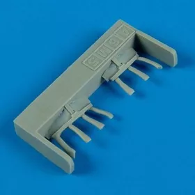 Quickboost A6M5 Zero exhaust for Tamiya - kipufogócsonkok