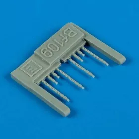 Quickboost Bf 109E gun barrels for Airfix - fegyvercsövek