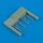 Quickboost Bf 109E gun barrels for Airfix - fegyvercsövek