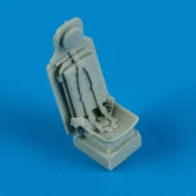   Quickboost P-51D Mustang seat with safety belts - ülés biztonsági övekkel