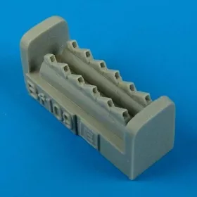 Quickboost Bf 109E exhaust for Airfix - kipufogócsonkok