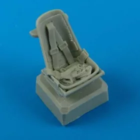   Quickboost Bf 109E seat with safety belts - ülés biztonsági övekkel