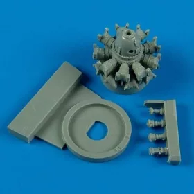Quickboost F6F Hellcat engine for Eduard - motor
