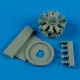 Quickboost F6F Hellcat engine for Eduard - motor