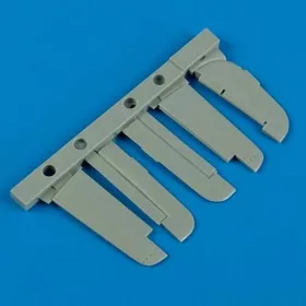   Quickboost Fw 190A control surfaces for Tamiya - Fw 190A kormányfelületek