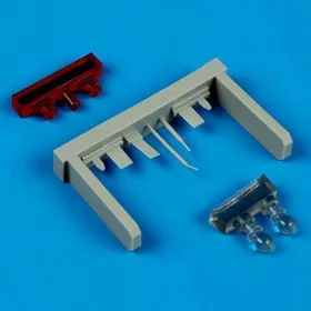 Quickboost F-102A Delta Dagger antennas for Meng - antennák