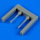 Quickboost A-4B Skyhawk gun barrels for Airfix - fegyvercsövek