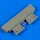 Quickboost Gloster Gladiator cockpit's door f.Airfi - kabinajtó, Airfix maketthez