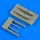 Quickboost Gloster Gladiator gun pods for Airfix - gépágyúkonténerek