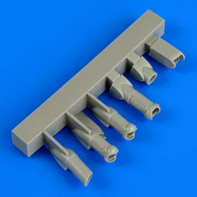 Quickboost Bf 110 air intakes for Eduard - légbeömlők