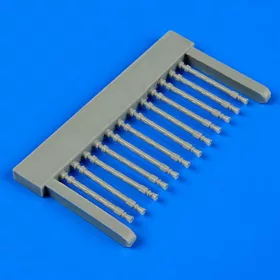   Quickboost Lancaster B.II gun barrels-oval type f.A - fegyvercsövek, Airfix maketthez