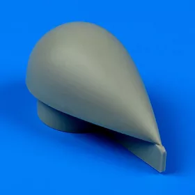 Quickboost Halifax H2S radome for Revell - radarburkolat