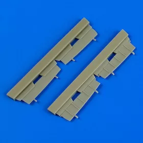   Quickboost Dornier Do 17Z undercarriage covers f.Ai - futóműajtók, Airfix maketthez