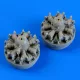 Quickboost C-47 Skytrain engines for Airfix - motorok