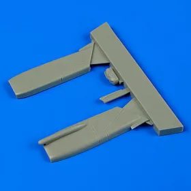   Quickboost F-16C Fighting Falcon parachute cover Hellenic Air Force f. Tamiya - fékezőernyő-burkolat