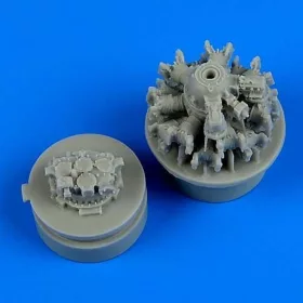 Quickboost F4F-4 Wildcat engine for Airfix - motor