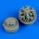 Quickboost F4F-4 Wildcat engine for Airfix - motor
