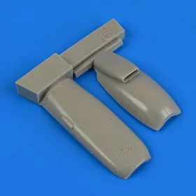   Quickboost Spitfire Mk.IXc Late engine covers f.Edu - késői motorburkolatok