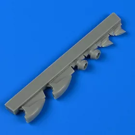   Quickboost Bristol Beaufighter air intakes a.fuel drain (A) for Airfix - légbeömlők