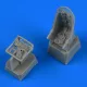Quickboost Ju 87 Stuka seats with safety belts - ülések biztonsági övekkel