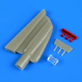   Quickboost F-14A/B Tomcat chin pod w.ECM/TCS equip for Hasegawa - áll alatti ECM/TCS szenzorkonténer