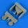 Quickboost A-1H Skyraider tailwheel for Hasegawa - farokkerék