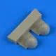 Quickboost Wellington Mk.Ic propeller spinners f.Ai - légcsavar, Airfix maketthez