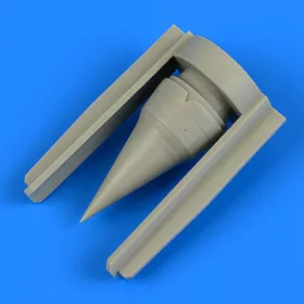   Quickboost MiG-21MF correct radar nose f. Eduard - korrekciós radarkúp