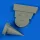 Quickboost MiG-21 F.O.D. covers for Eduard - FOD-védőburkolatok