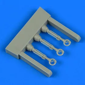   Quickboost Hawker Hurricane control lever f.ArmaHob - botkormány, Arma Hobby maketthez