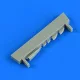 Quickboost Mirage F.1 air scoops for Special Hobby - levegőbeömlő nyílások