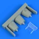 Quickboost Mirage F.1 air intakes for Special Hobby - légbeömlők