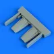 Quickboost Bf 109G-6 gun barrels f. Tamiya - fegyvercsövek