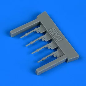   Quickboost Bf 109G-6 piston rods with undercarriage legs locks for Tamiya - futóműszárak dugattyúrúdjai és rögzítőzárjai