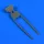 Quickboost F-14 Tomcat canopy frame for Academy - kabintetőkeret