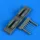 Quickboost Bf 109G-6/R6 cannon pods for TAMIYA - gépágyúkonténerek