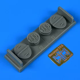   Quickboost Buccaneer FOD covers for AIRFIX - FOD-védőburkolatok