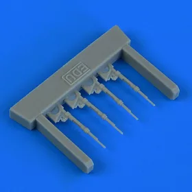   Quickboost S-199/CS-199 Piston rods with undercarriage legs locks - futóműszárak dugattyúrúdjai és rögzítőzárjai
