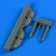 Quickboost Avia S-199 cannon pods - gépágyúkonténerek