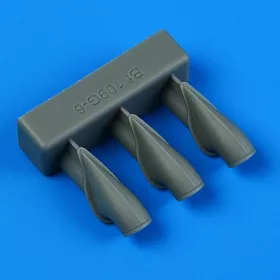 Quickboost Bf 109G-6 air intake for Tamiya - légbeömlő