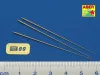 Aber Models German 2m aerials(set of 3pcs) - német 2m antenna(3 db-os készlet)