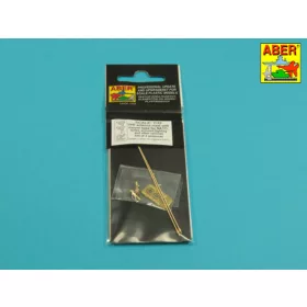   Aber Models Set of 2 NATO antennas with mount bases - NATO antennák talpakkal – 2 darabos készlet
