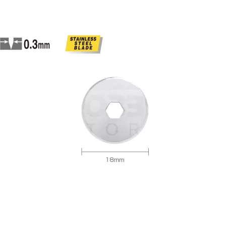 OLFA tartalék dekor körpenge RB-18-2