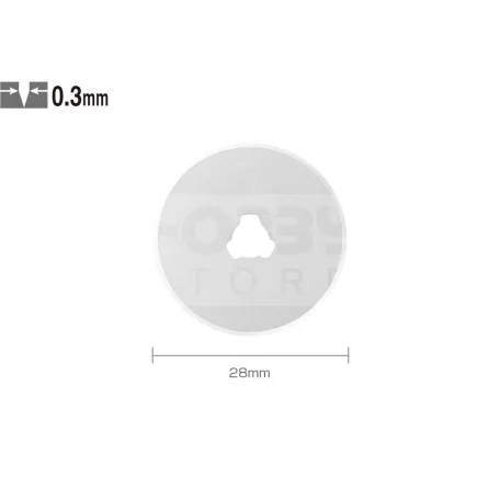 OLFA tartalék dekor körpenge RB-28-2