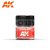 AK-Interactive Real Color - festék - SIGNAL RED - RAL 3020 RC005