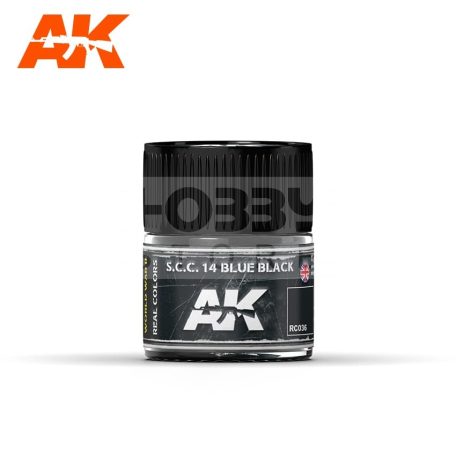 AK-Interactive Real Color - festék - S.C.C. 14 BLUE BLACK - RC036