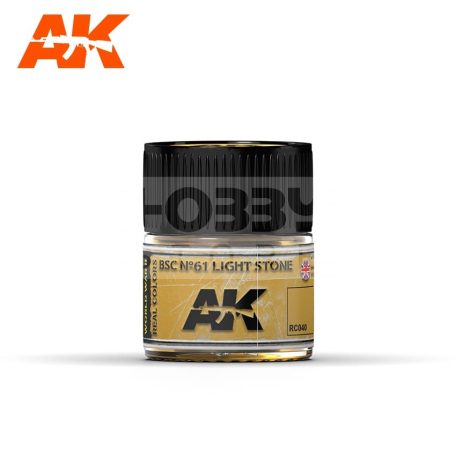 AK-Interactive Real Color - festék - BSC Nº61 LIGHT STONE - RC040