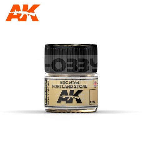 AK-Interactive Real Color - festék - BSC Nº64 PORTLAND STONE - RC041