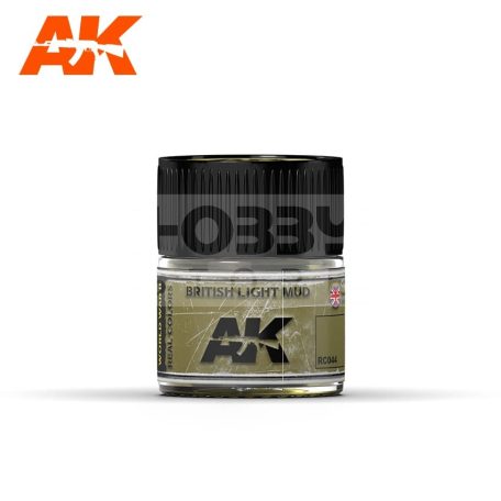 AK-Interactive Real Color - festék - BRITISH LIGHT MUD - RC044