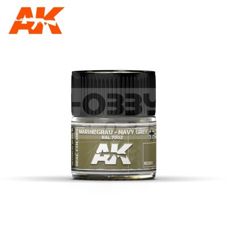 AK-Interactive Real Color - festék - MARINEGRAU – NAVY GREY RAL 7002 - RC051